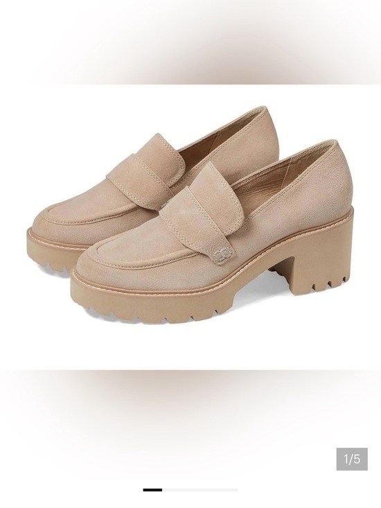 Dolce Vita Shoes - Dolce Vita Halona Chunky Lug Loafers — Tan